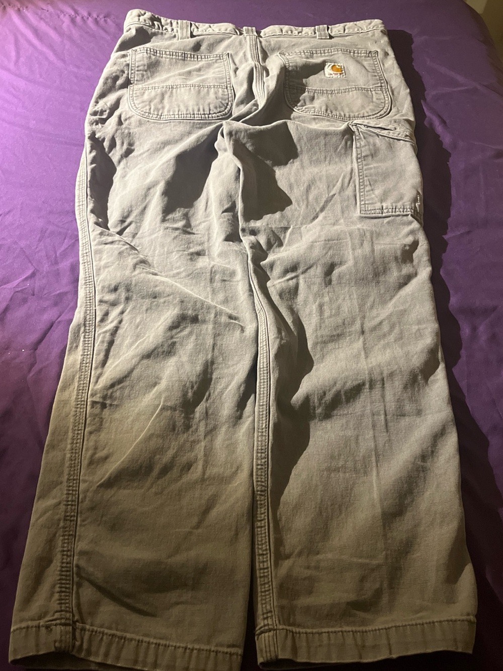 Carhartt Men’s Gray Cargo Work Pants